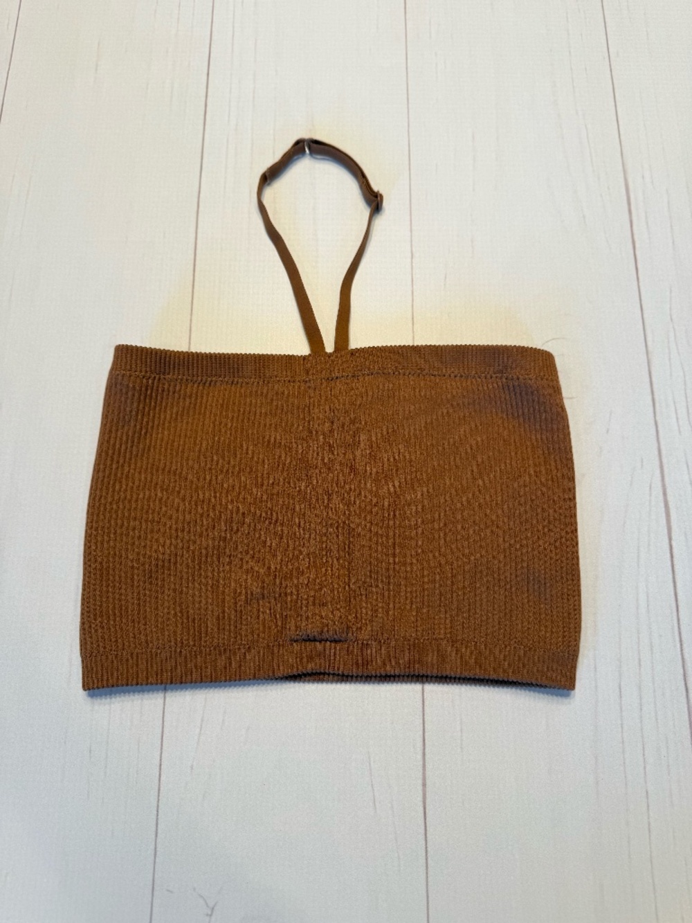 Aerie Seamless Ribbed Halter Tube Top/Bandeau Size X-Small